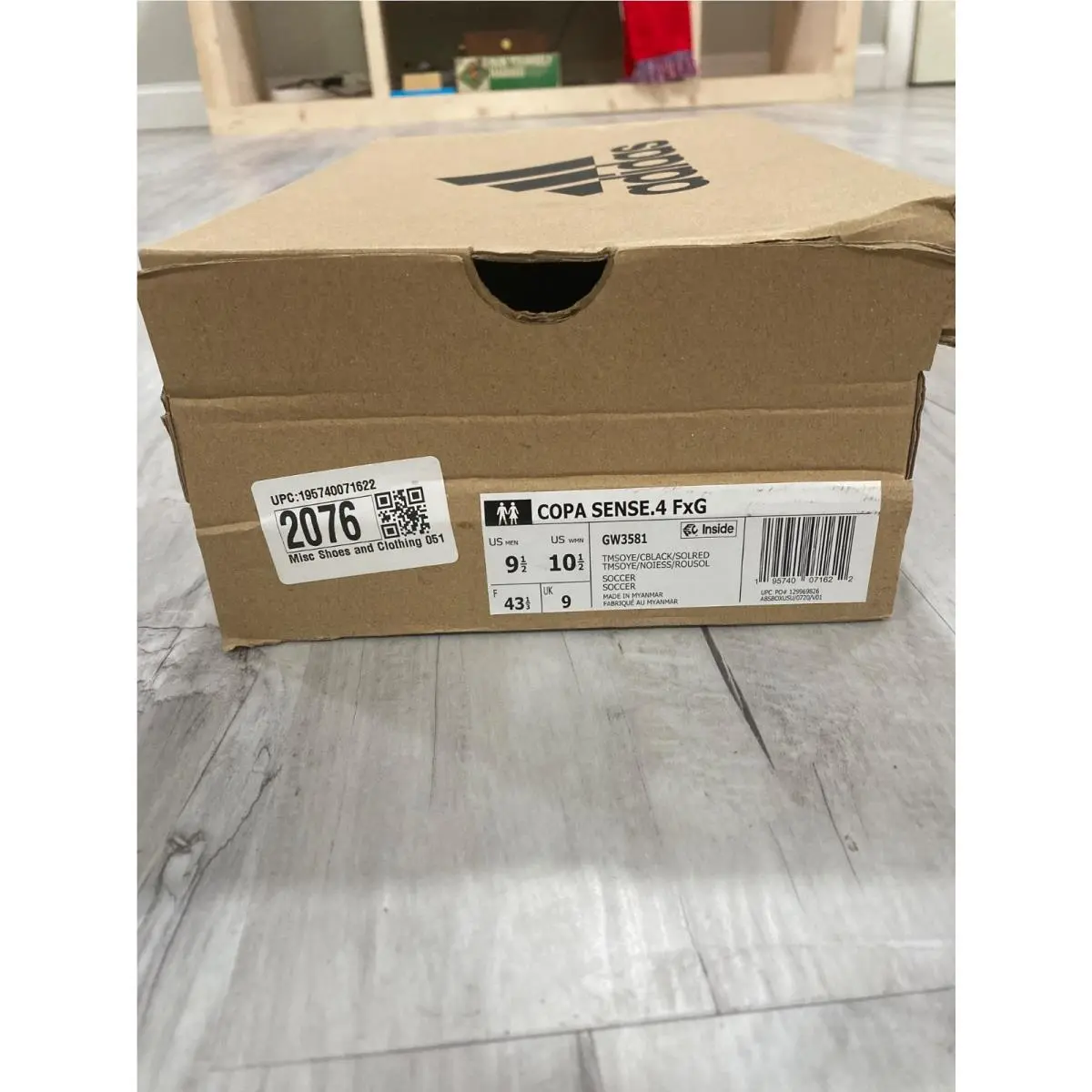 Adidas shoes - adidas Copa Sense.4 FxG - Copa FxG - GW3581 - Yellow (UPC: 195740071622) 1