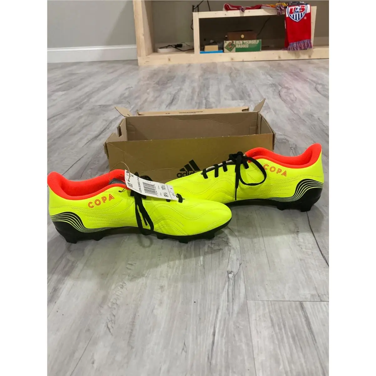 Adidas shoes - adidas Copa Sense.4 FxG - Copa FxG - GW3581 - Yellow (UPC: 195740071622) 2