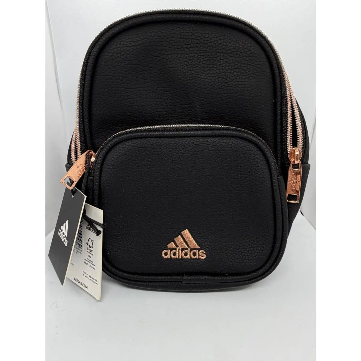 Adidas U-4UPU Mini Leather Backpack Black/copper LP6778