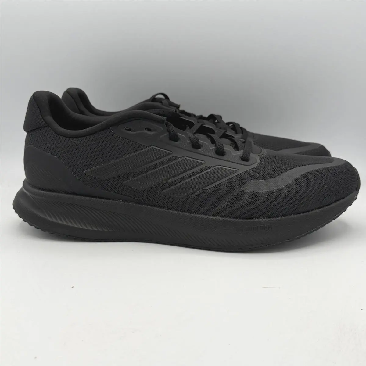 Adidas Runfalcon 5 Wide Shoes Mens 12.5 Black Running Cloudfoam JH5184
