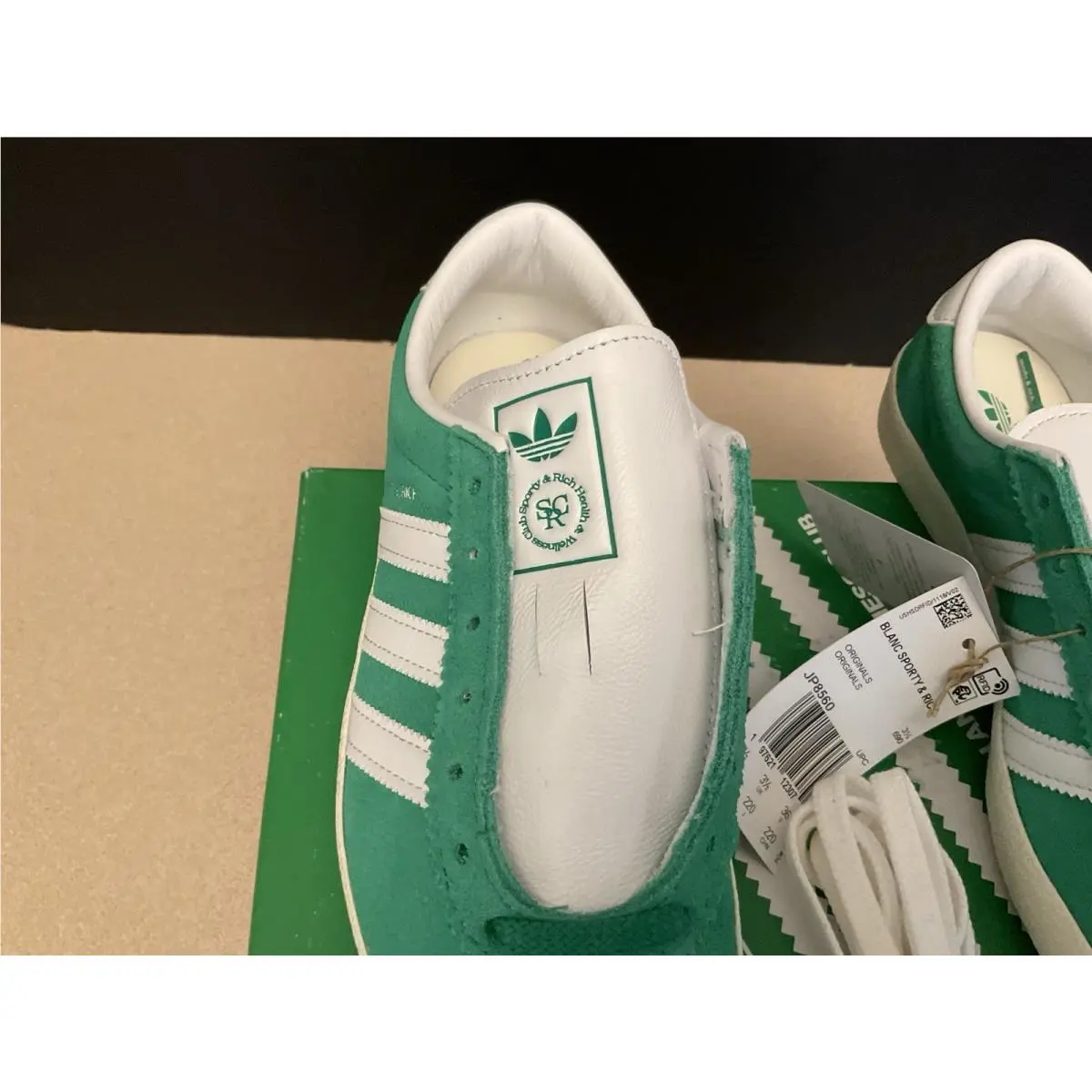 Adidas shoes - adidas Blanc - Blanc - JP8560 - Green 1