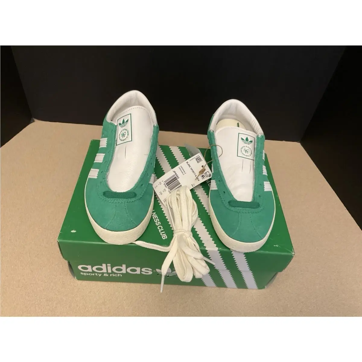 Adidas shoes - adidas Blanc - Blanc - JP8560 - Green 2