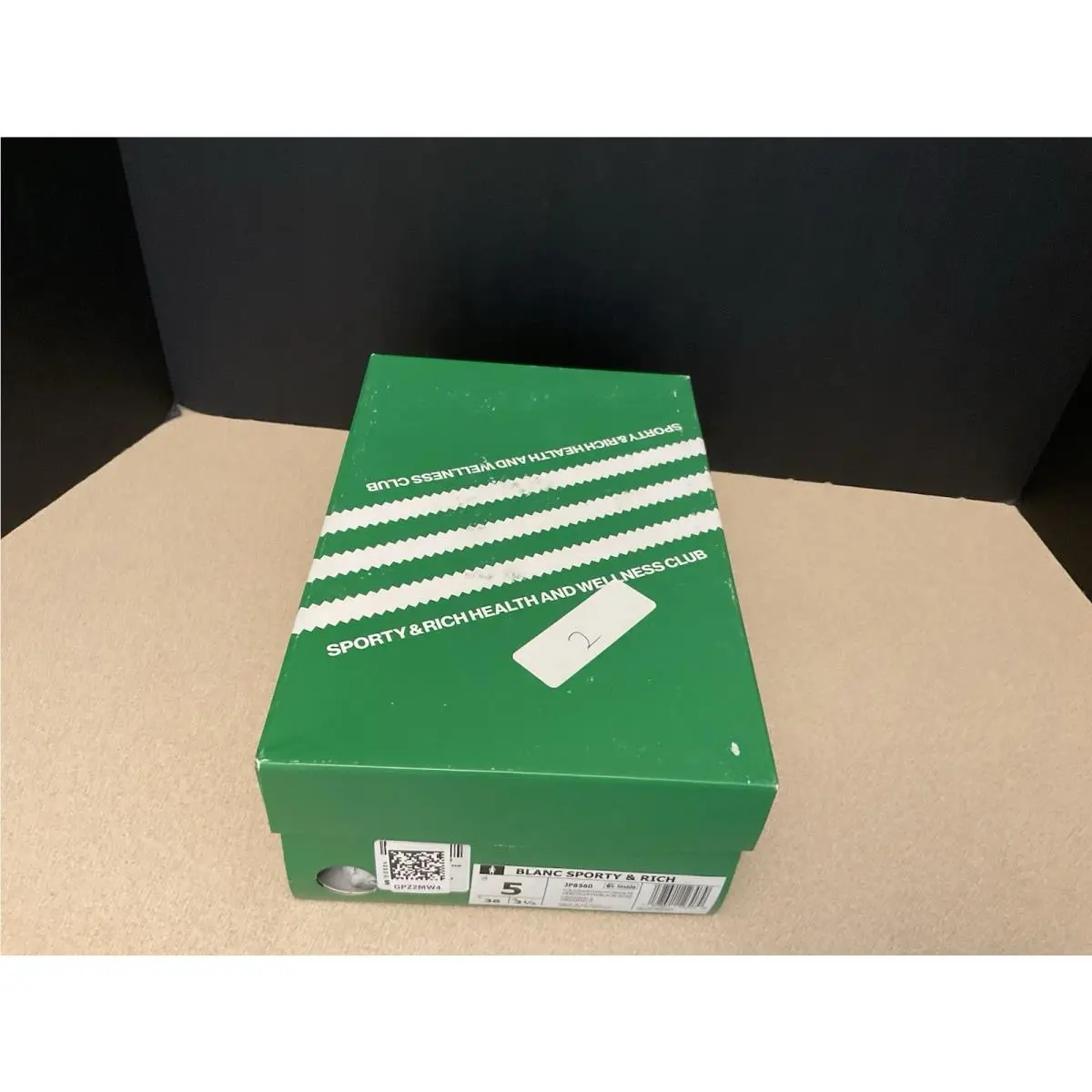 Adidas shoes - adidas Blanc - Blanc - JP8560 - Green 3