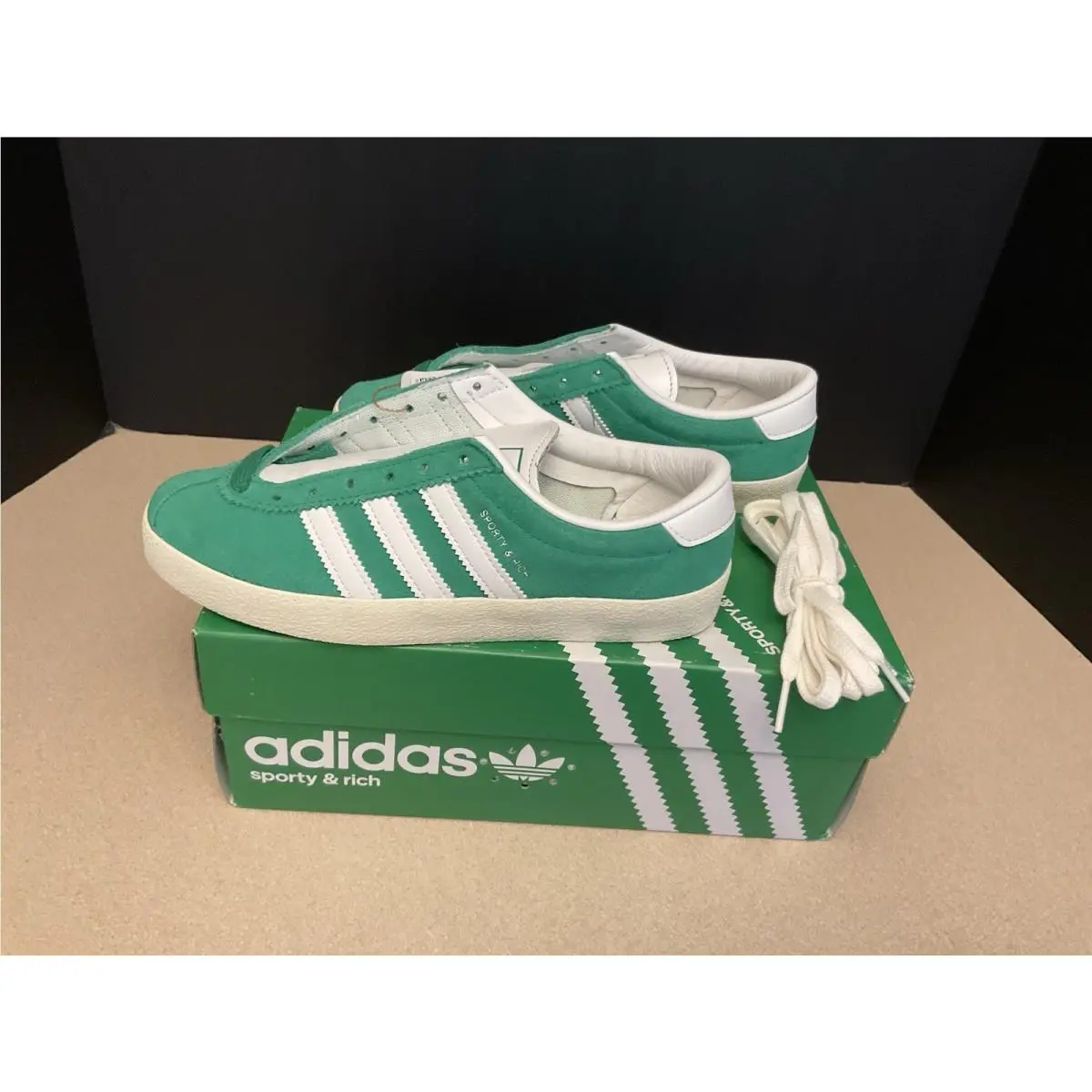 Adidas shoes - adidas Blanc - Blanc - JP8560 - Green 6