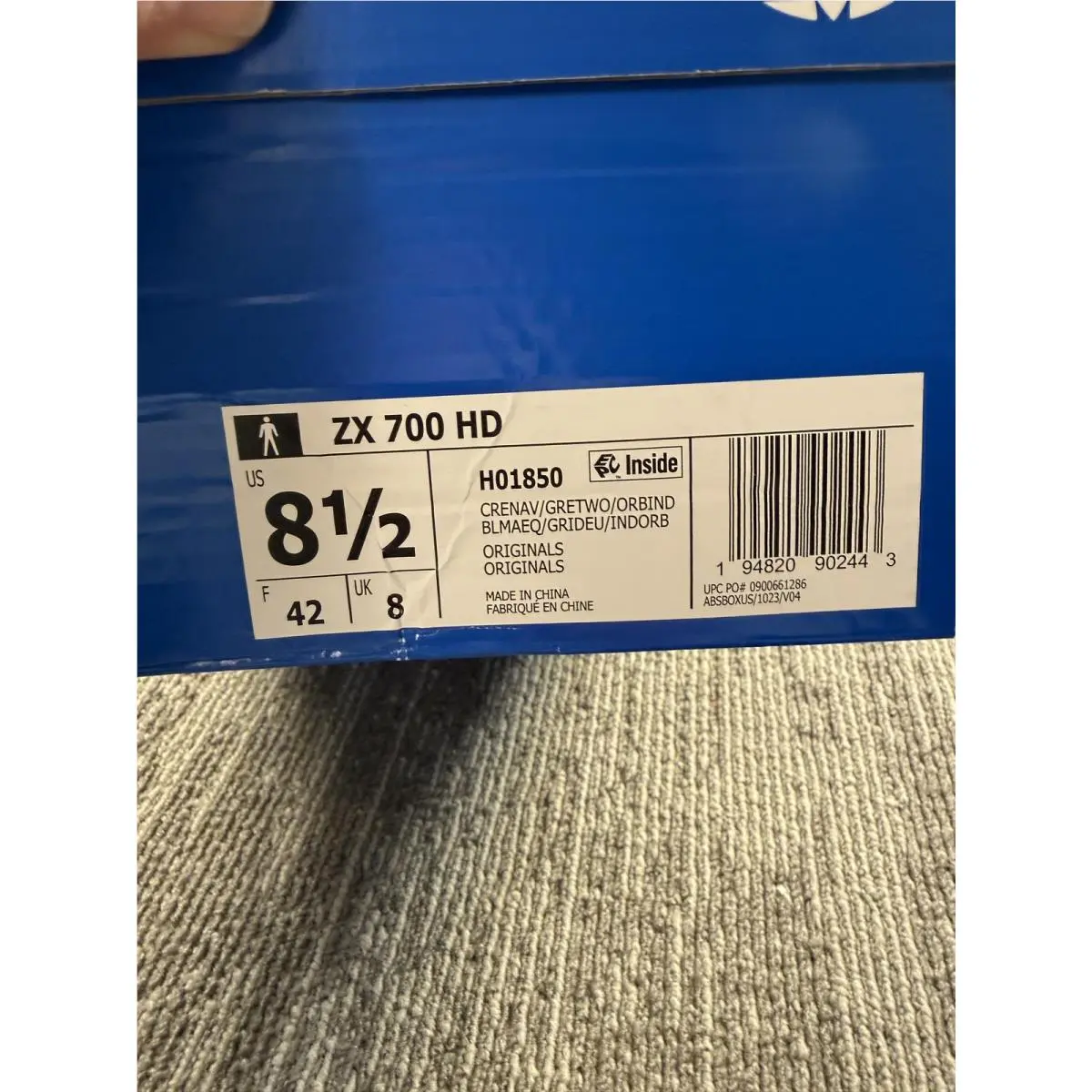 Adidas shoes - adidas ZX 700 HD - Blue 9