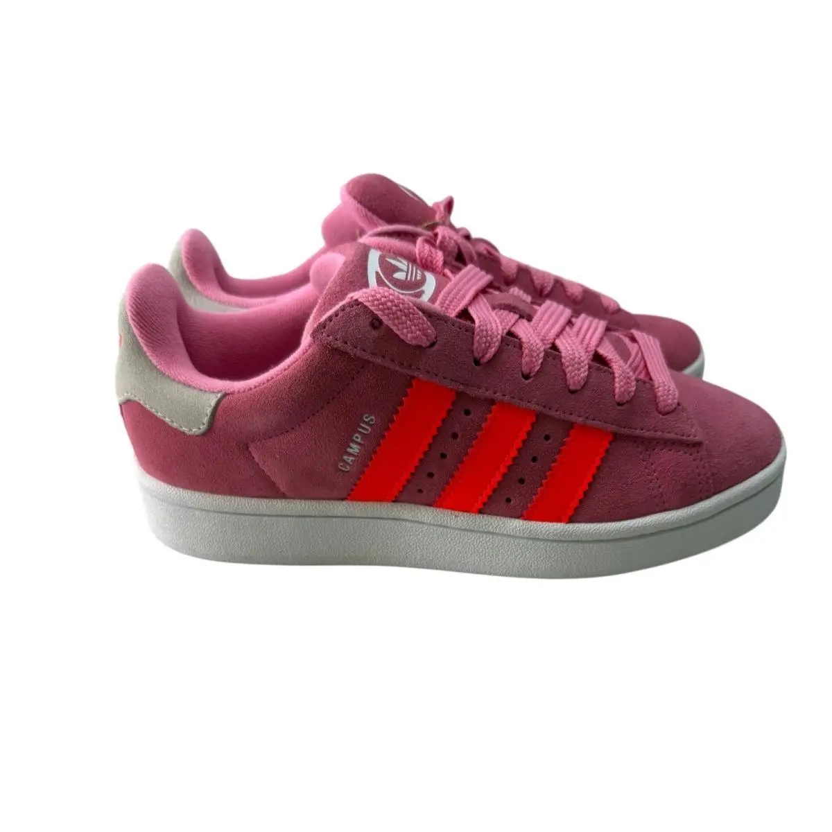 Adidas Campus 00s Pink Red Suede Sneakers IF3968 Youth 6 Womens 7