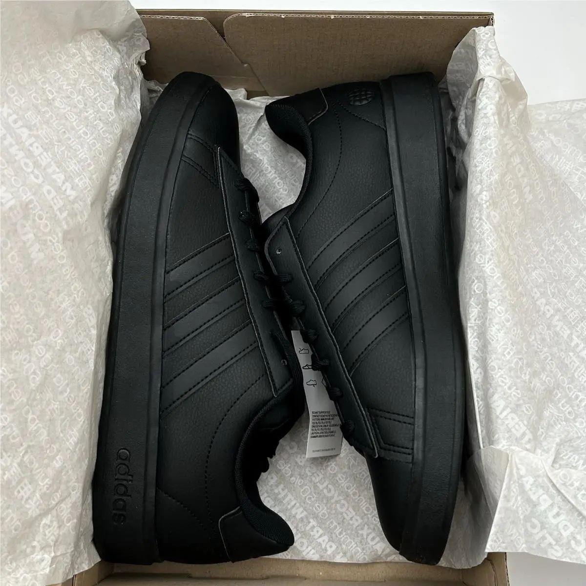 Adidas shoes - Adidas Grand Court 2.0 - Grand Court - Black, Manufacturer: Black/Black (UPC: 195740002312) 9