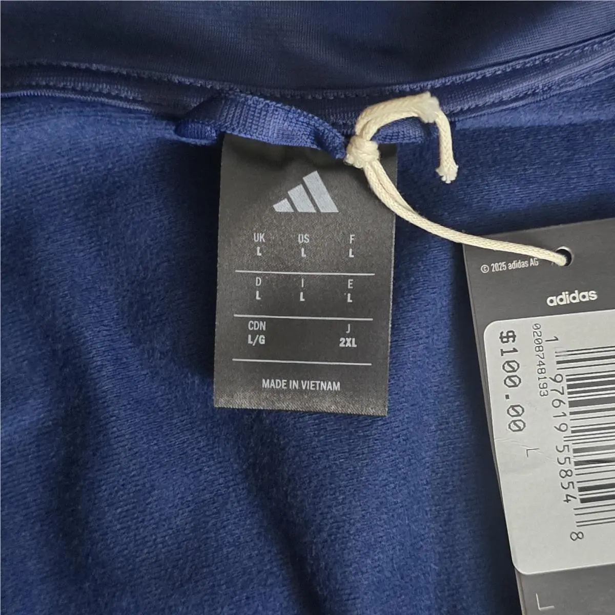 Adidas clothing - Blue 1