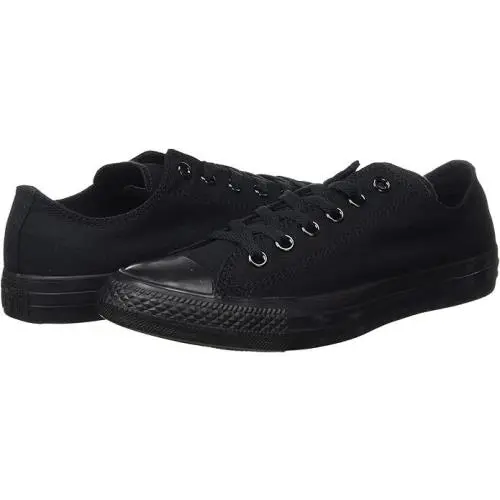 Unisex Converse Chuck Taylor All Star Low Top Sneaker M5039 Black Monochrome