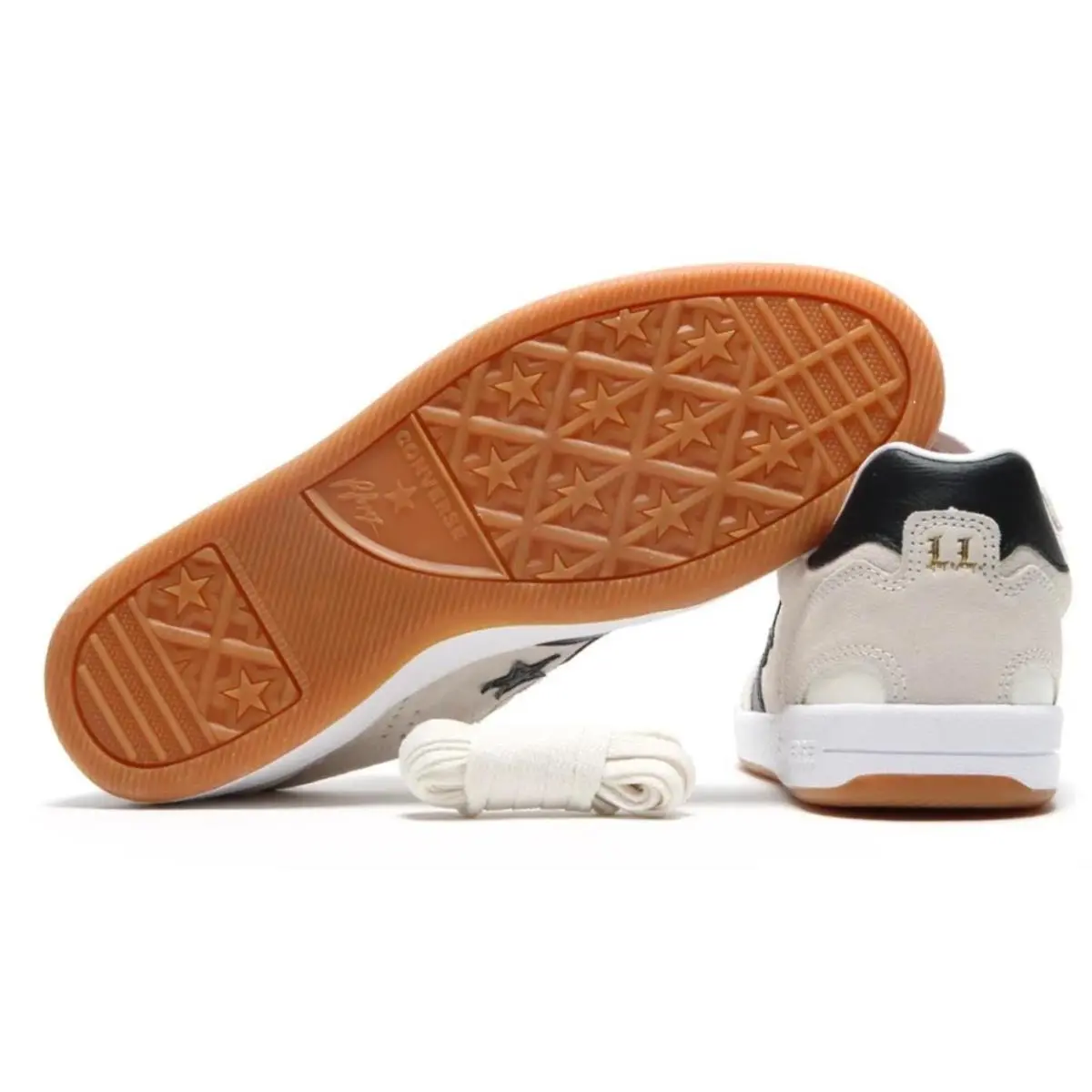 Converse shoes - Egret/ White/ Orange 6