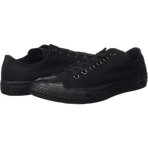 Unisex Converse Chuck Taylor All Star Low Top Sneaker M5039 Black Monochrome