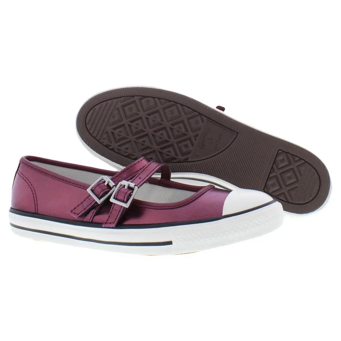 Converse shoes - Burgundy Metallic/Ergret/Black, Main: Red 3