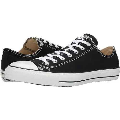 Unisex  Chuck Taylor All Star Low Top Sneaker Shoe-M9166 Black by Converse
