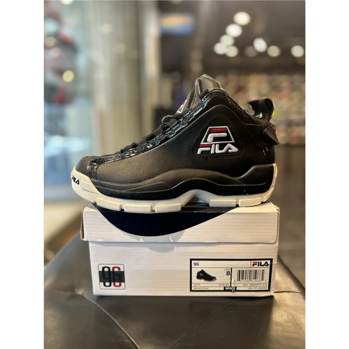 Fila shoes - FILA 96 - Black 1