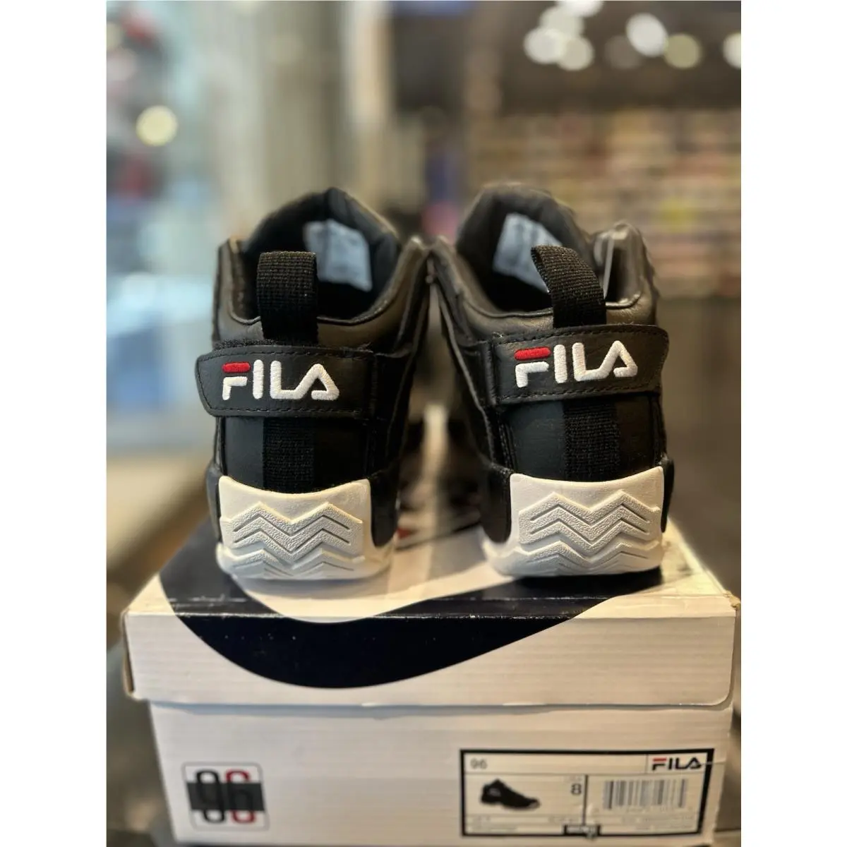 Fila shoes - FILA 96 - Black 2