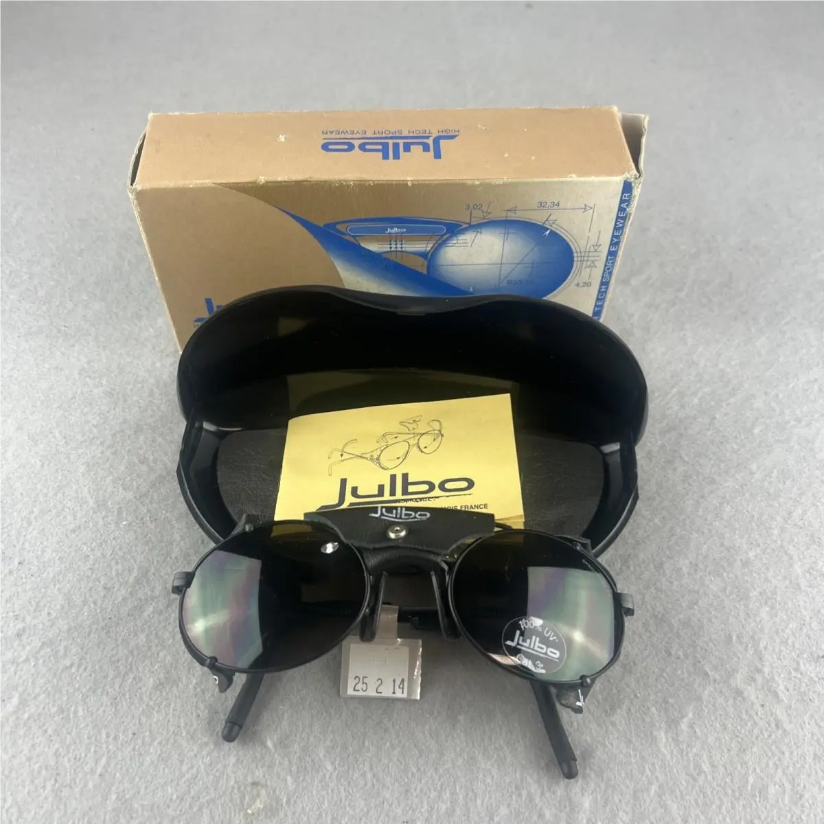 Julbo Atlas Glacier Glasses Mountaineering Sunglasses Spectron X4 Old Stock