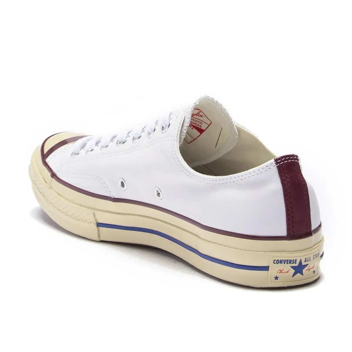 Converse shoes - Converse Chuck Taylor All-Star - Chuck Taylor - 161735C - White / Dark Burgundy / Tan (UPC: 888755826720) 1