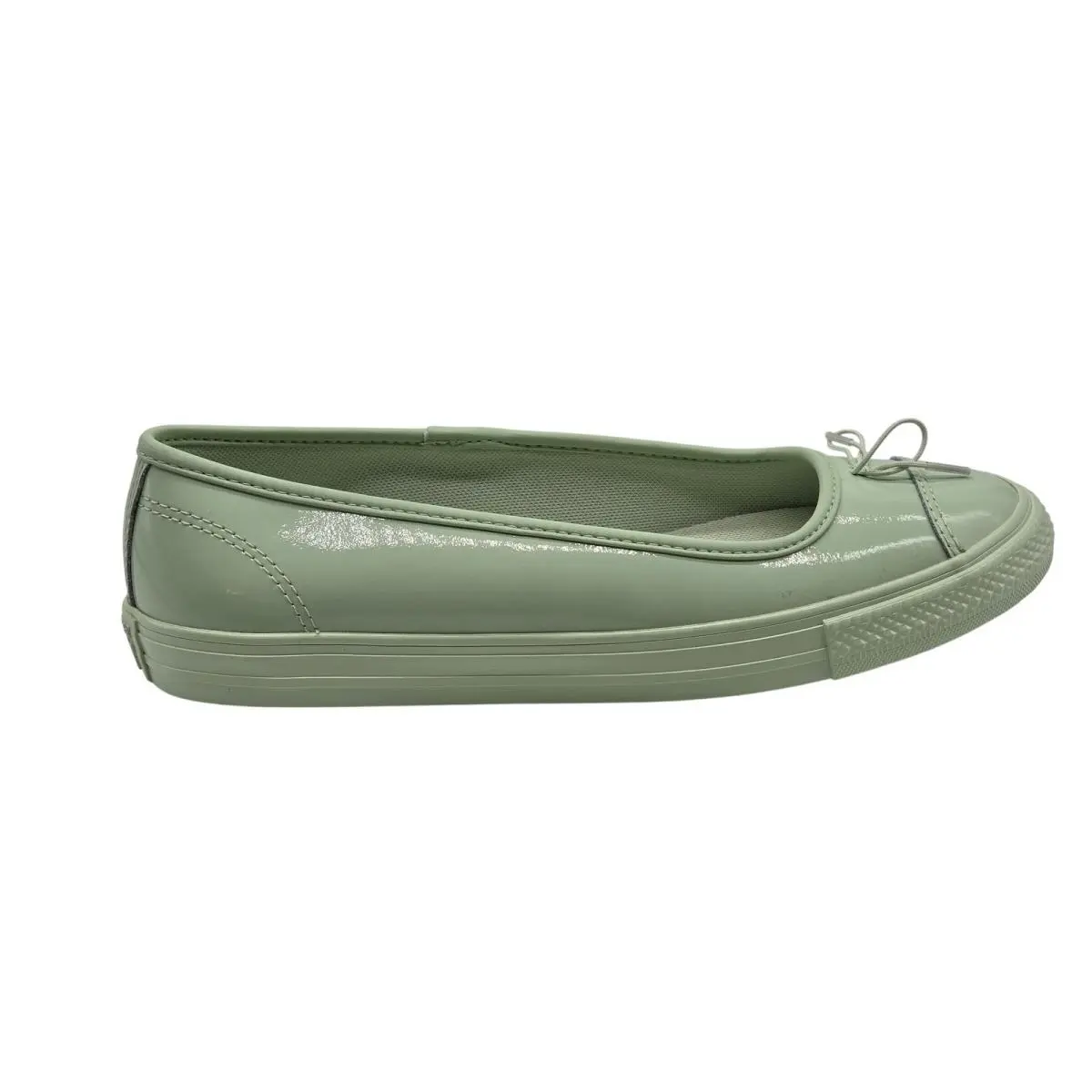 Converse Ctas Dainty Ballerina Shoes Women 9.5 Mint Patent Leather A14852C