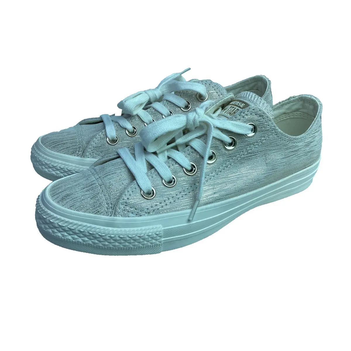 Converse Chuck Taylor All Star Low Precious Metal Egret Women`s Size 6.5 US