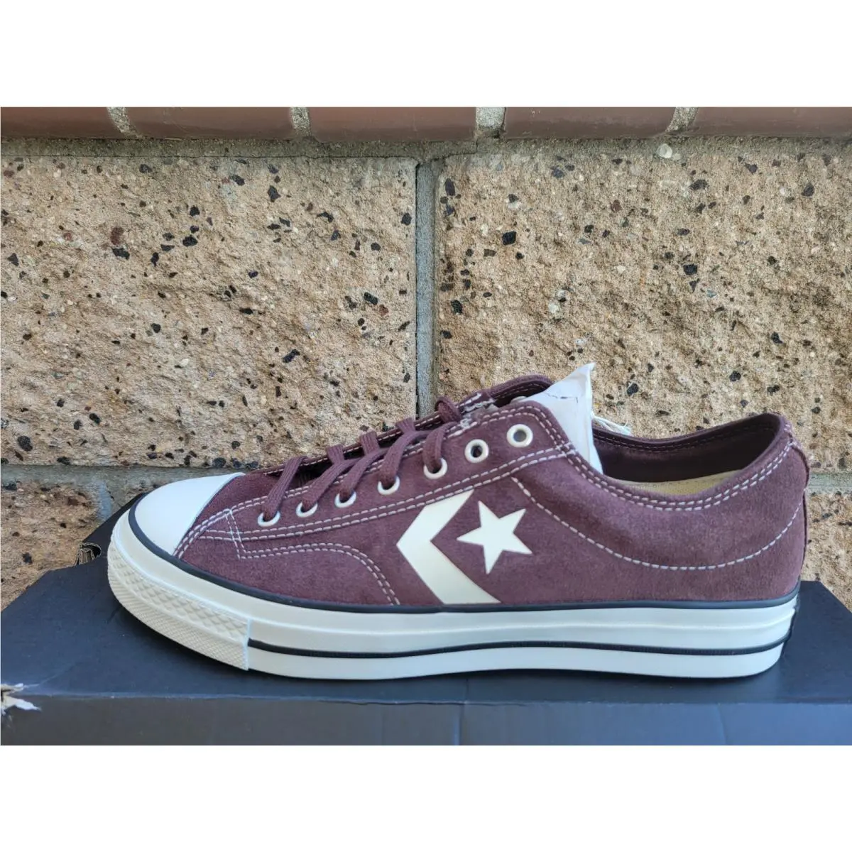 Star Player 76 OX Low Men`s Size 10 Eternal Earth Brown Egret A05621C by Converse