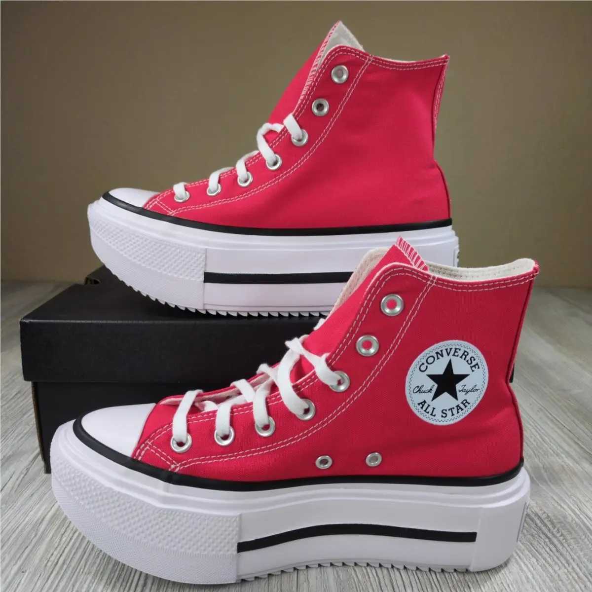 Converse shoes - Converse Chuck Taylor All Star Lift - Red 0