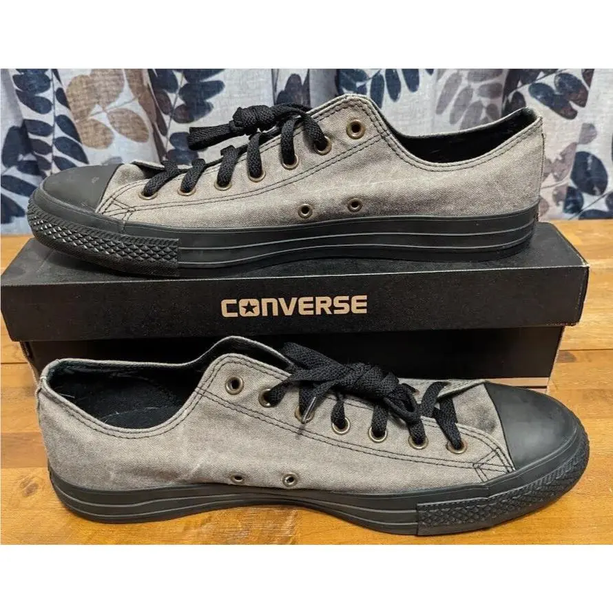 Converse 139765F CT Heel Stud OX Shoes - Men`s 13 Grape Leaf-gray