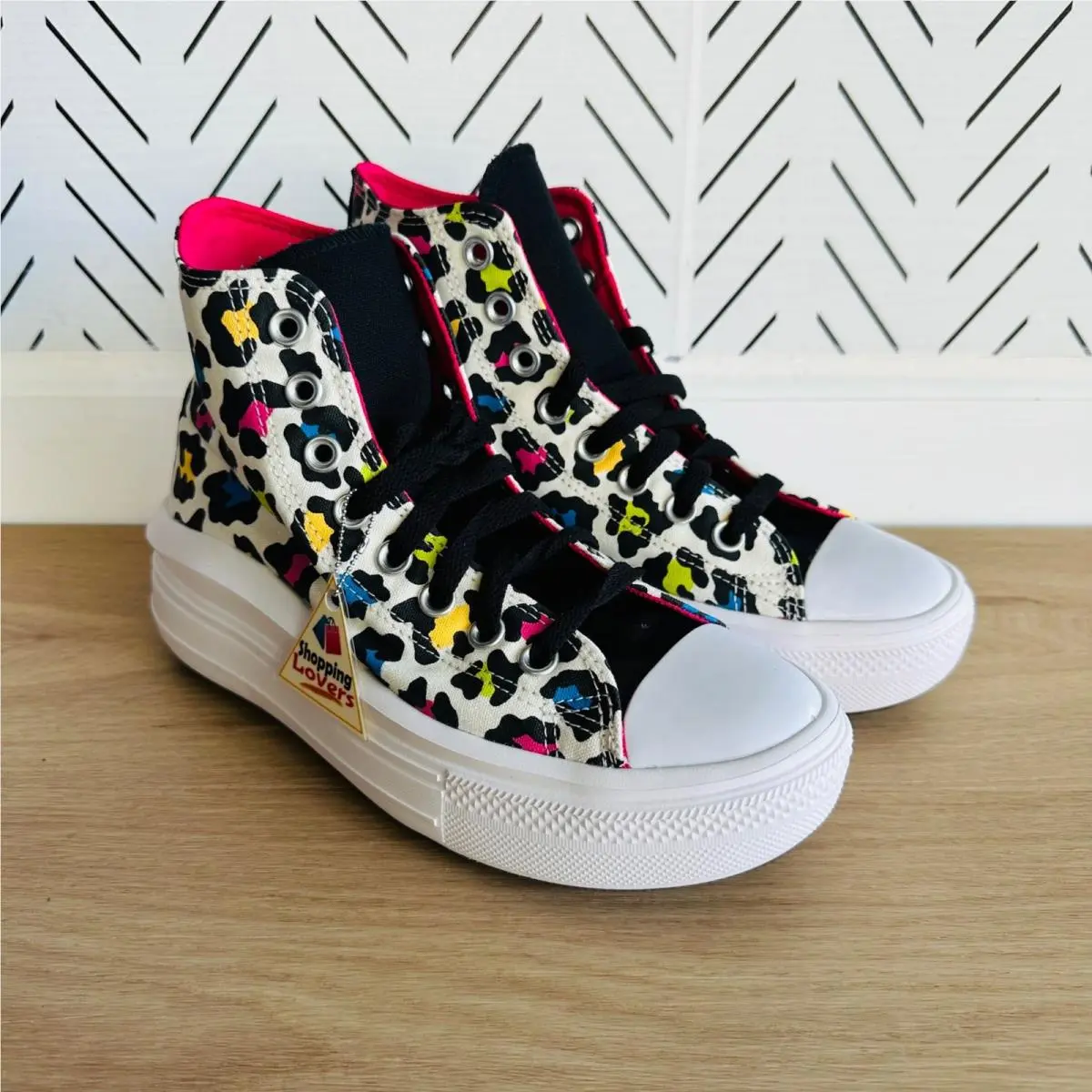 Converse shoes - Converse Chuck Taylor All Star Move - Leopard (UPC: 194433267502) 9