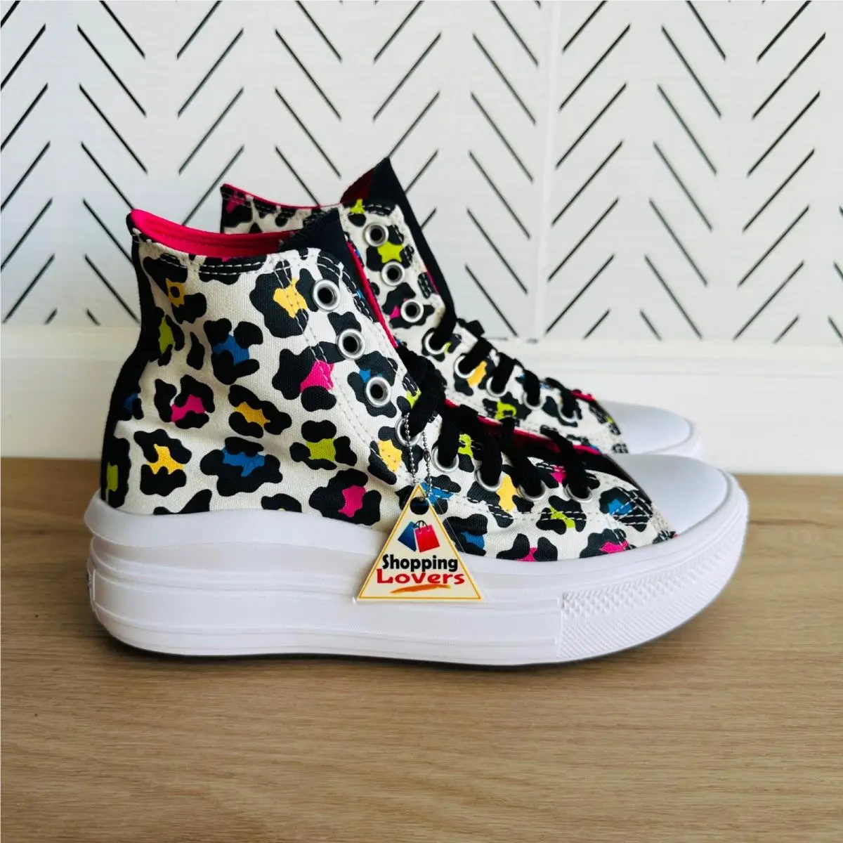 Converse shoes - Converse Chuck Taylor All Star Move - Leopard (UPC: 194433267502) 1
