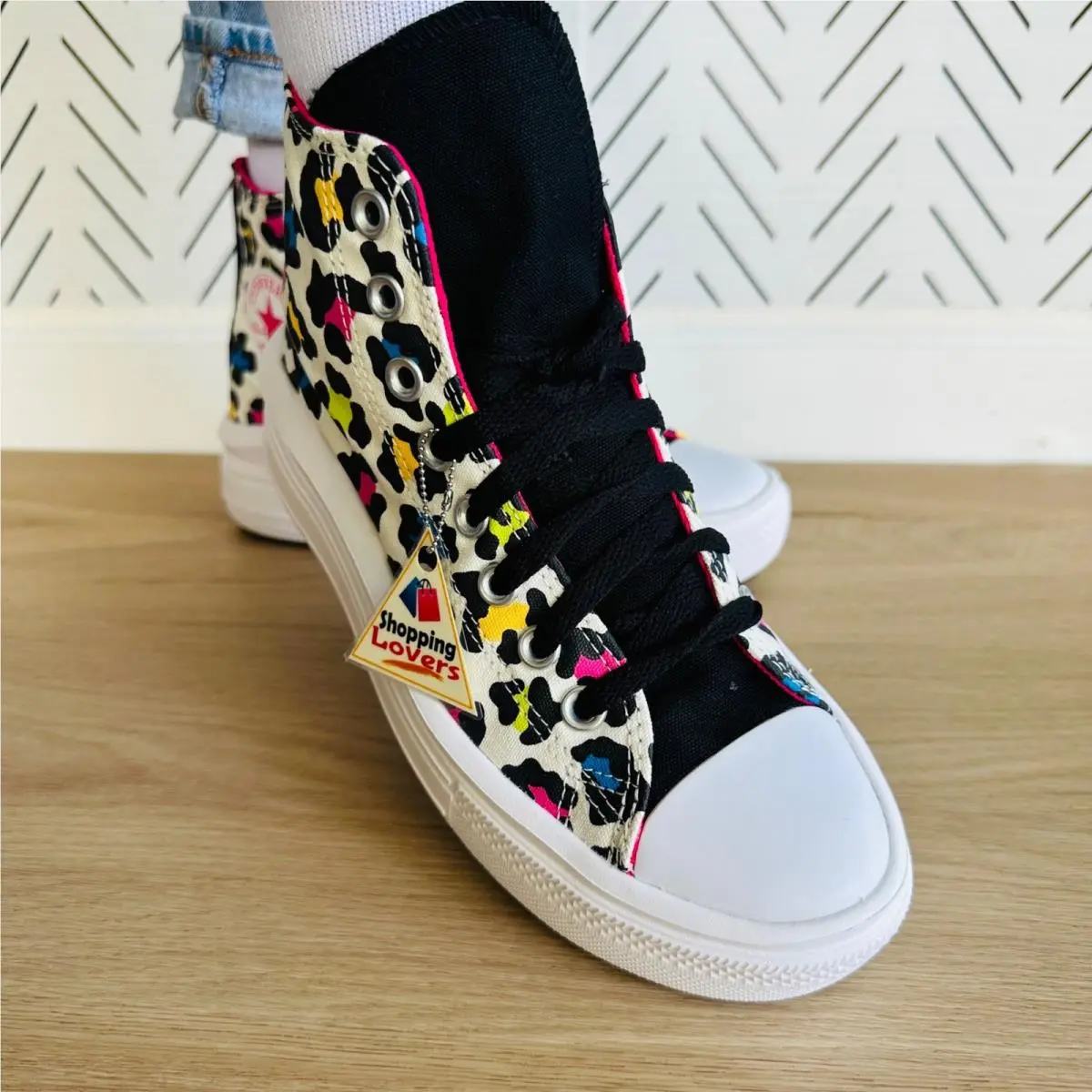 Converse shoes - Converse Chuck Taylor All Star Move - Leopard (UPC: 194433267502) 3