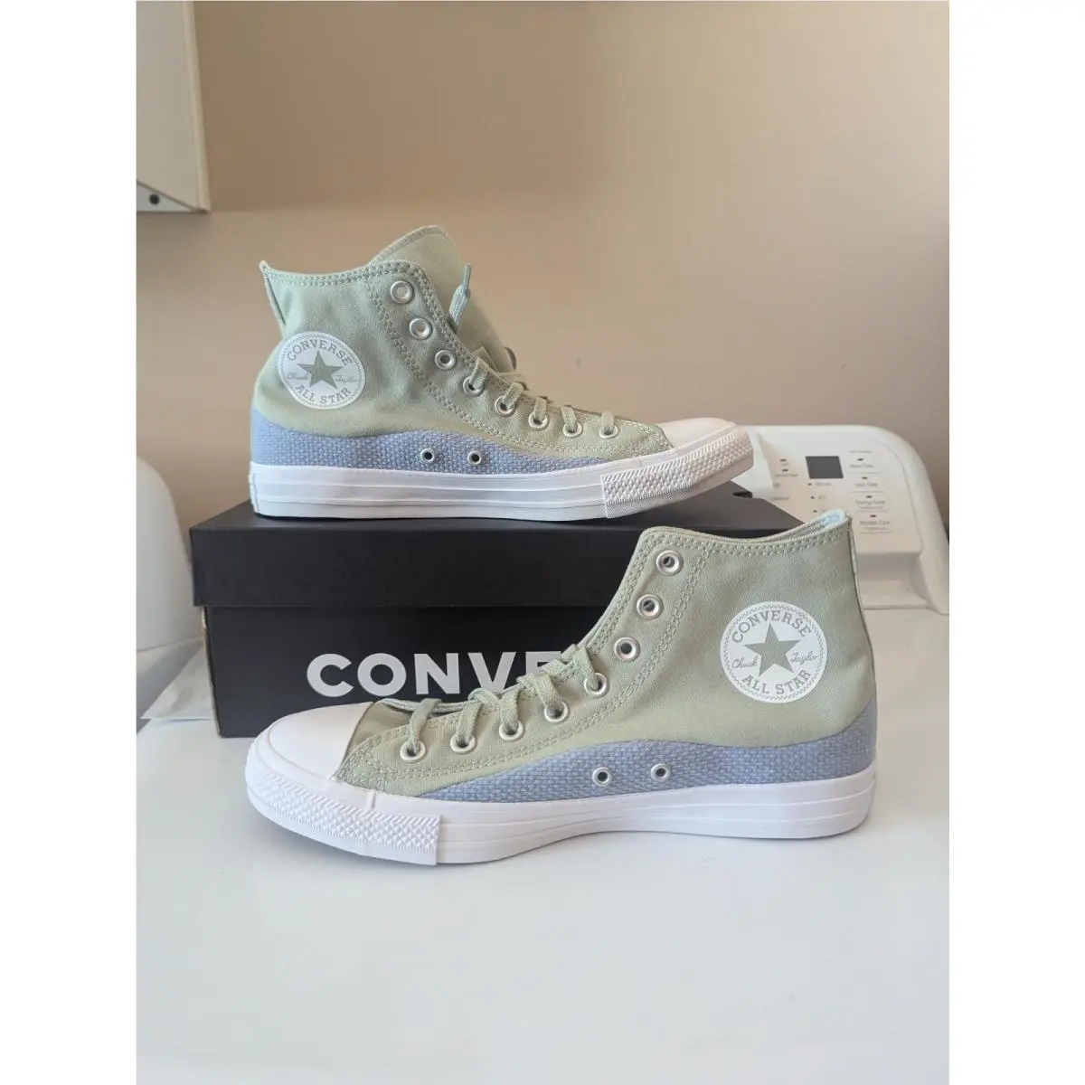 Unisex Shoe`s Ctas HI Summit Sage/ocean Retreat Men 9 Women 11 Hi Top by Converse