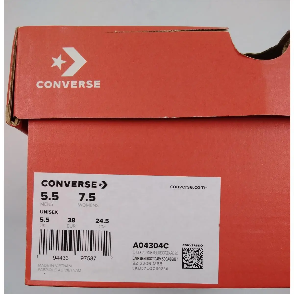 Converse shoes - Chuck 70 High Top (Twisted Classics - Multicolor 5