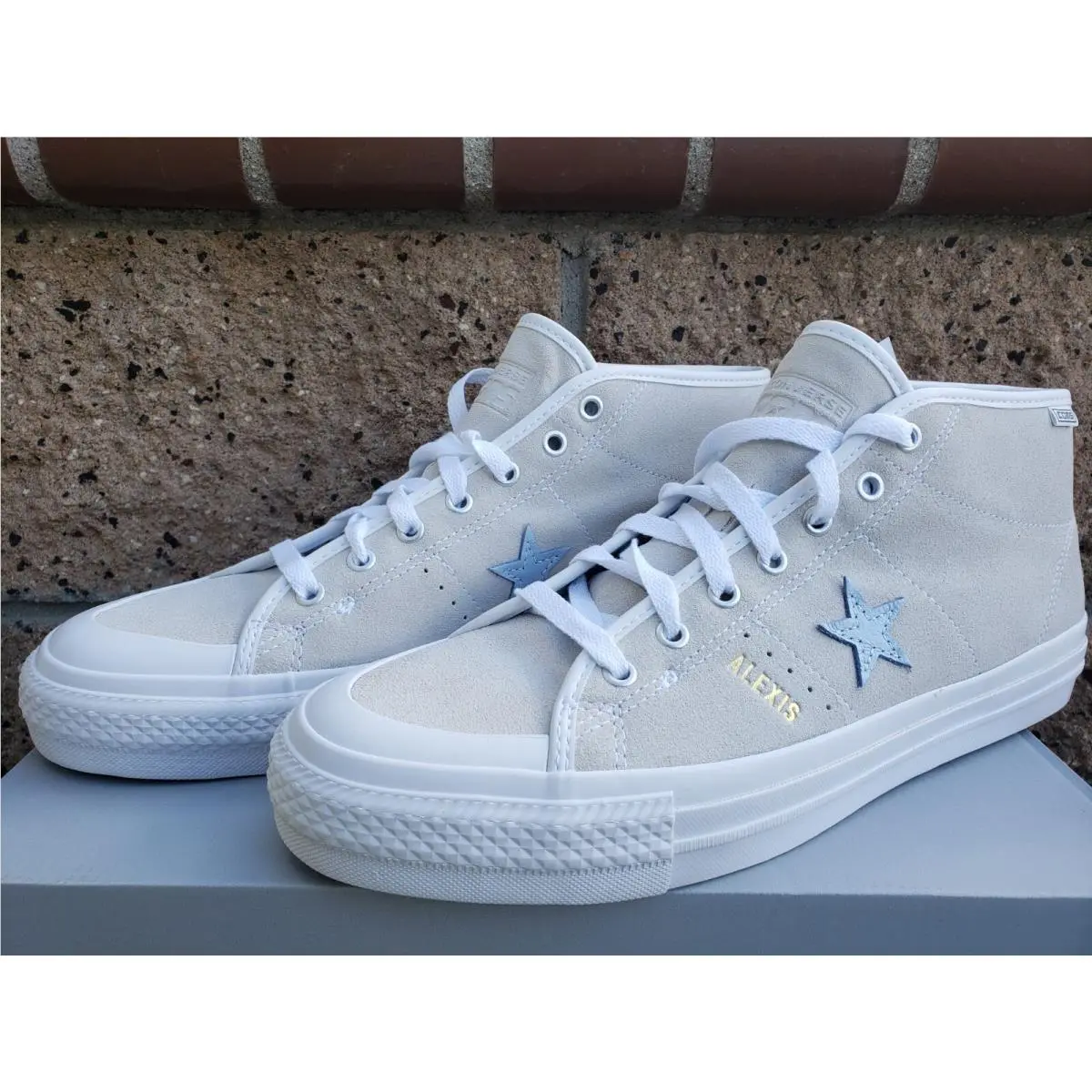 Converse shoes - Converse One Star Mid - One Star Mid - 171326C - White 1
