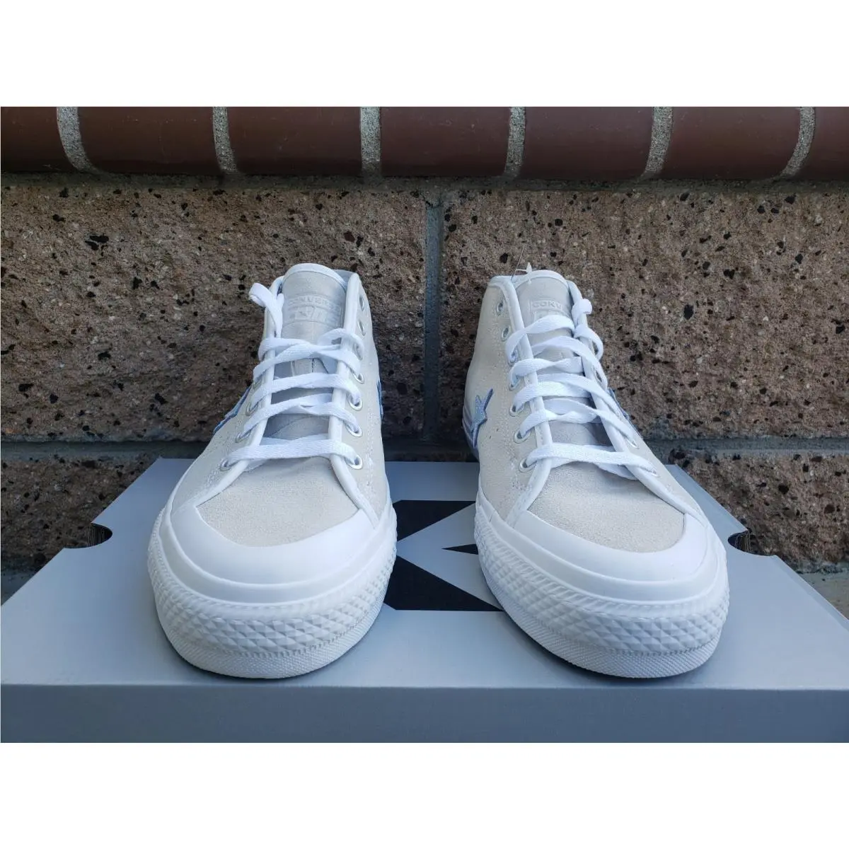 Converse shoes - Converse One Star Mid - One Star Mid - 171326C - White 2