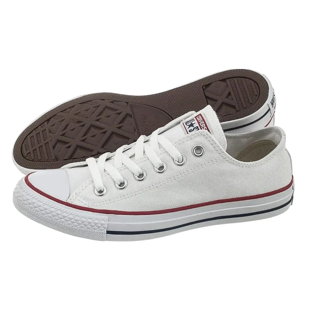 Converse Chuck Taylor All Star Classic Low Top Sneaker in Optical White Size 9