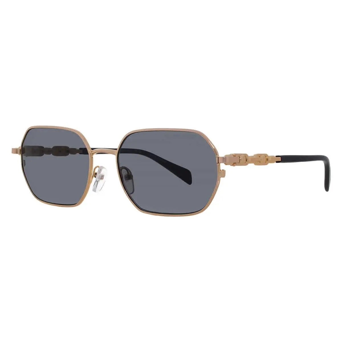 Saint Martin Dark Grey Geometric Men`s Sunglasses 0MK1165 189687 57 by Michael Kors