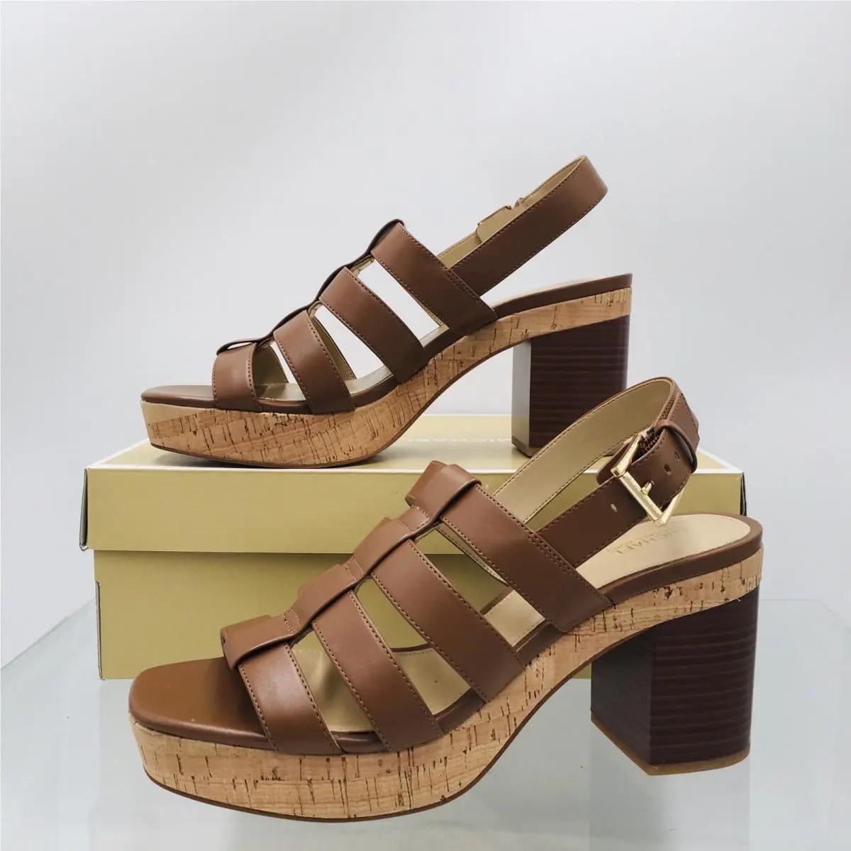 Michael Kors shoes - Open Toe - Open Toe - Luggage (UPC: 198446156532) 4
