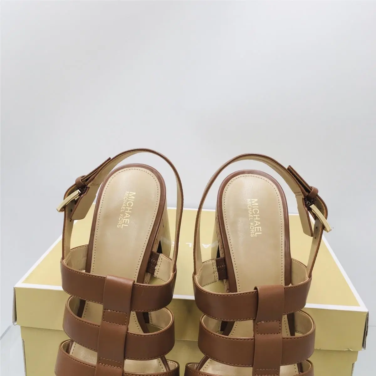 Michael Kors shoes - Open Toe - Open Toe - Luggage (UPC: 198446156532) 7