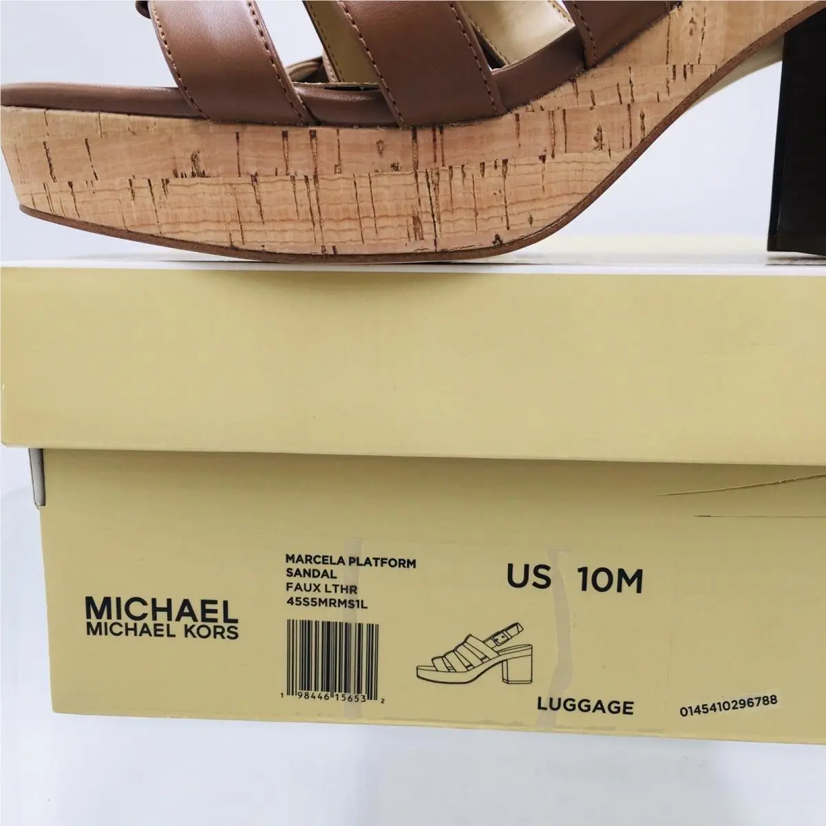 Michael Kors shoes - Open Toe - Open Toe - Luggage (UPC: 198446156532) 14
