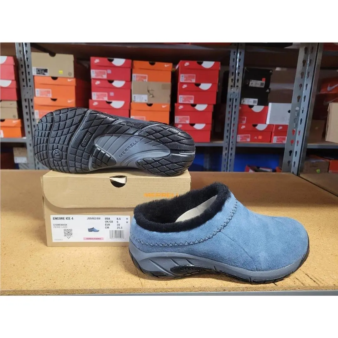 Merrell Encore Ice 4 Women Clog Stonewash J004624W Size 8.5 Wide