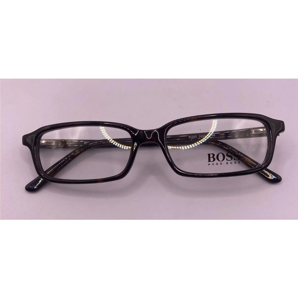 Boss  Frames Only Eyeglasses 0059 086 Dark Brown Tortoise 54-17-145 by Hugo Boss
