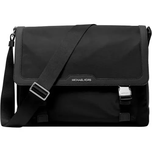Michael Kors Men`s Malone Cargo Messenger Bag Black
