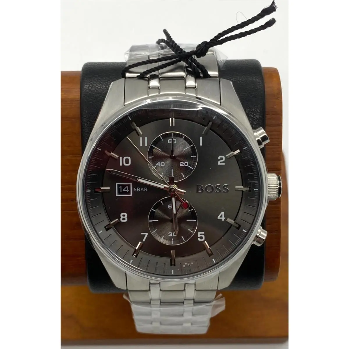 Avery 1514151 42mm Stainless Steel Quartz Gray Dial Chronograph Watch by Hugo Boss