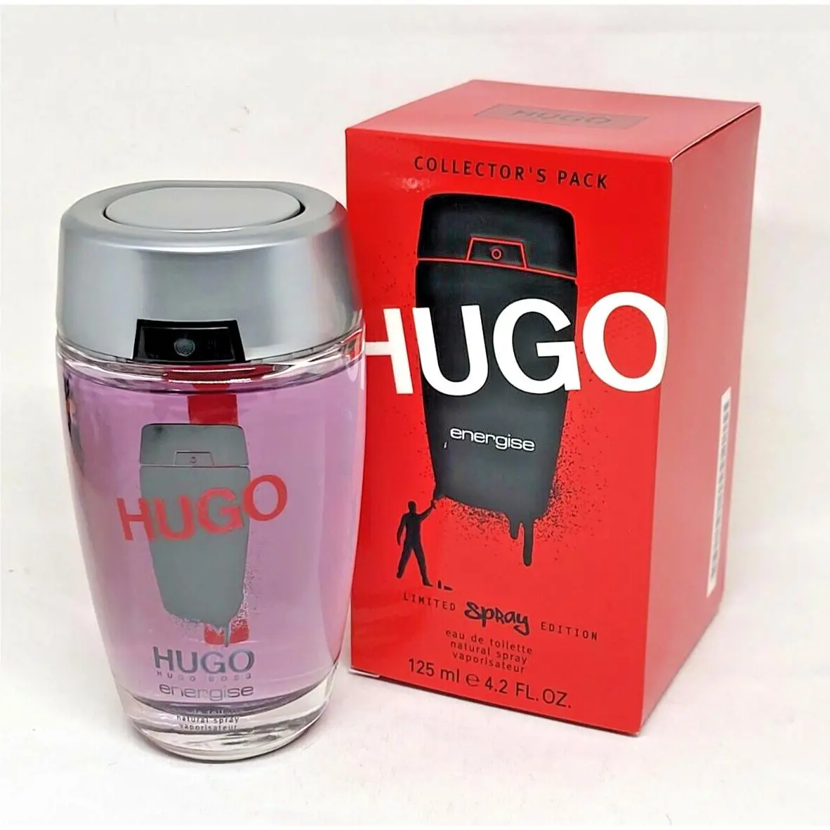Hugo Energise Eau De Toilette Limited Edition 4.2 Oz 125ml Men by Hugo Boss