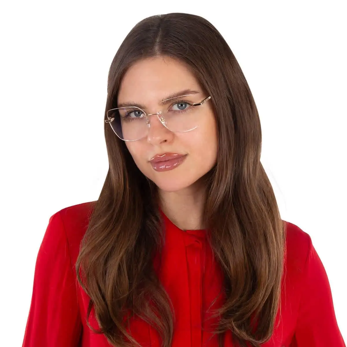 Chopard Demo Cat Eye Ladies Eyeglasses VCHG25S 0300 56 VCHG25S 0300 56