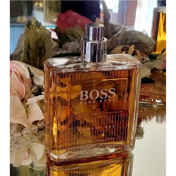 4.2 oz  Number One Eau de Toilette Cologne Edt Vintage Version by Hugo Boss