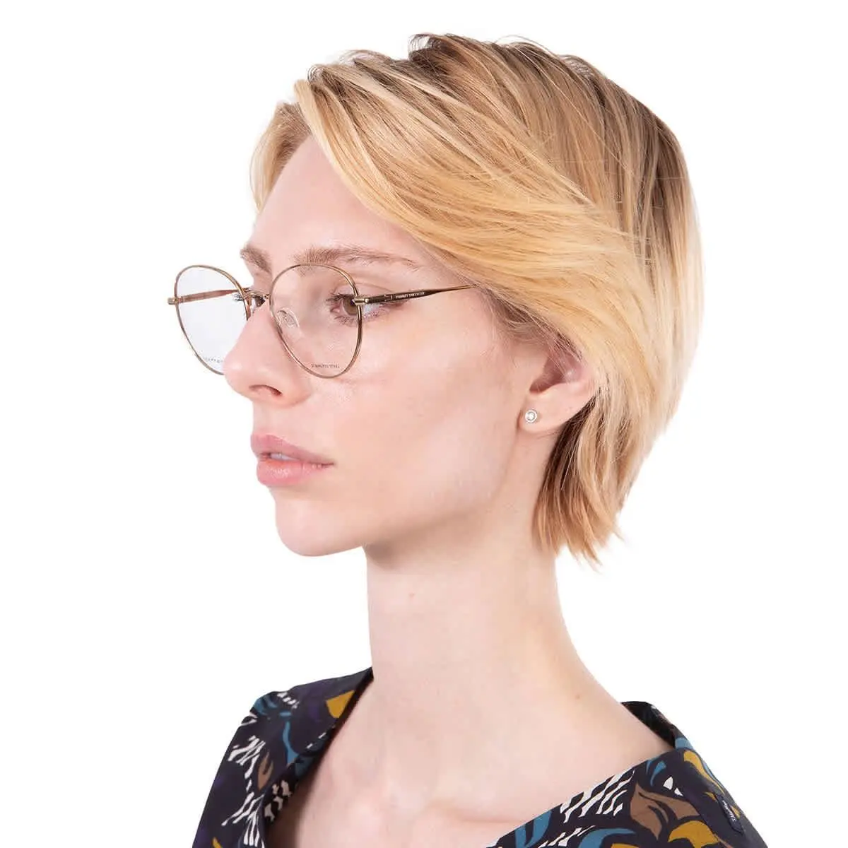Tommy Hilfiger Demo Round Ladies Eyeglasses TH 2005 0DDB 53 TH 2005 0DDB 53