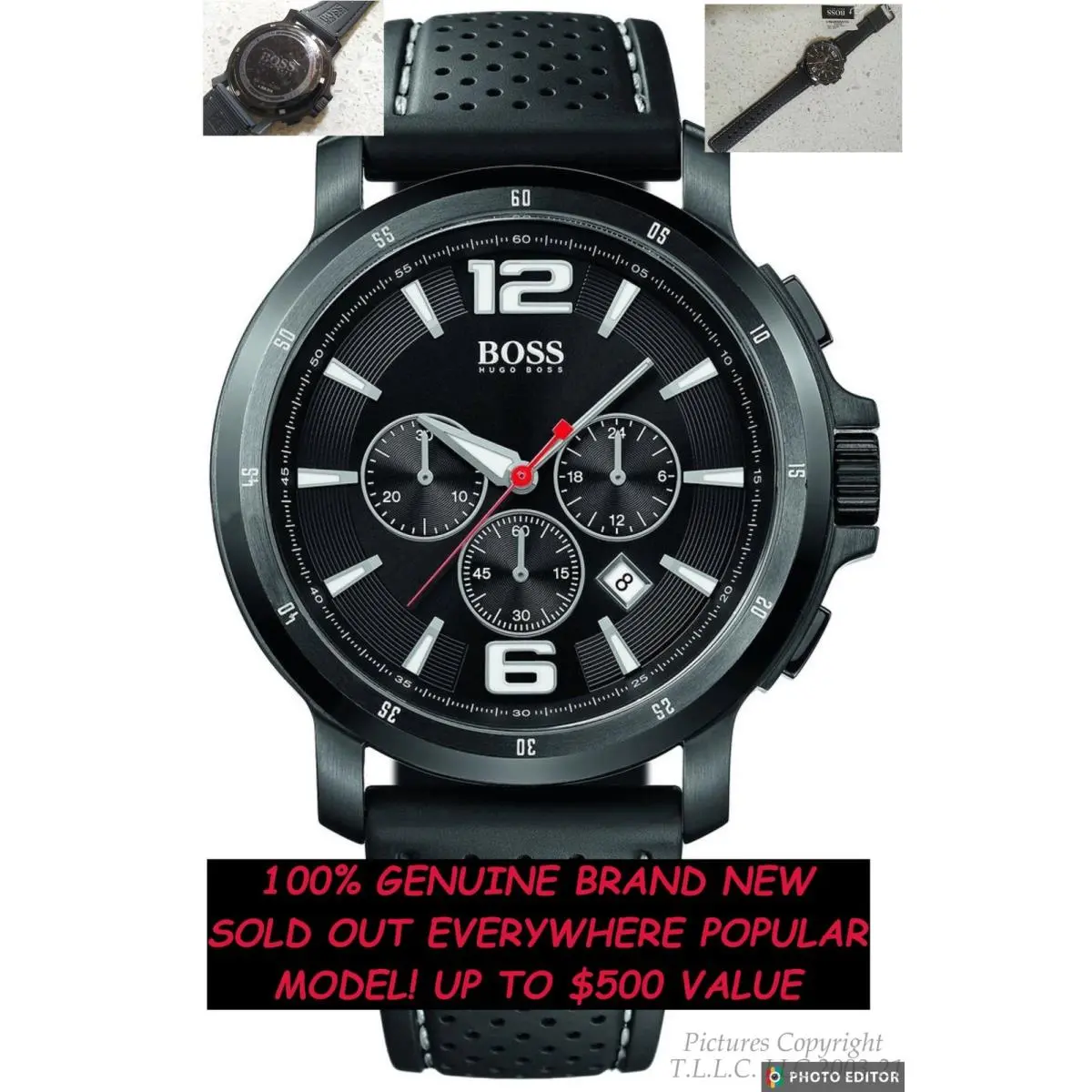 1512630  by Movado Chrono Dive Style W/date 1512630  Watch by Hugo Boss