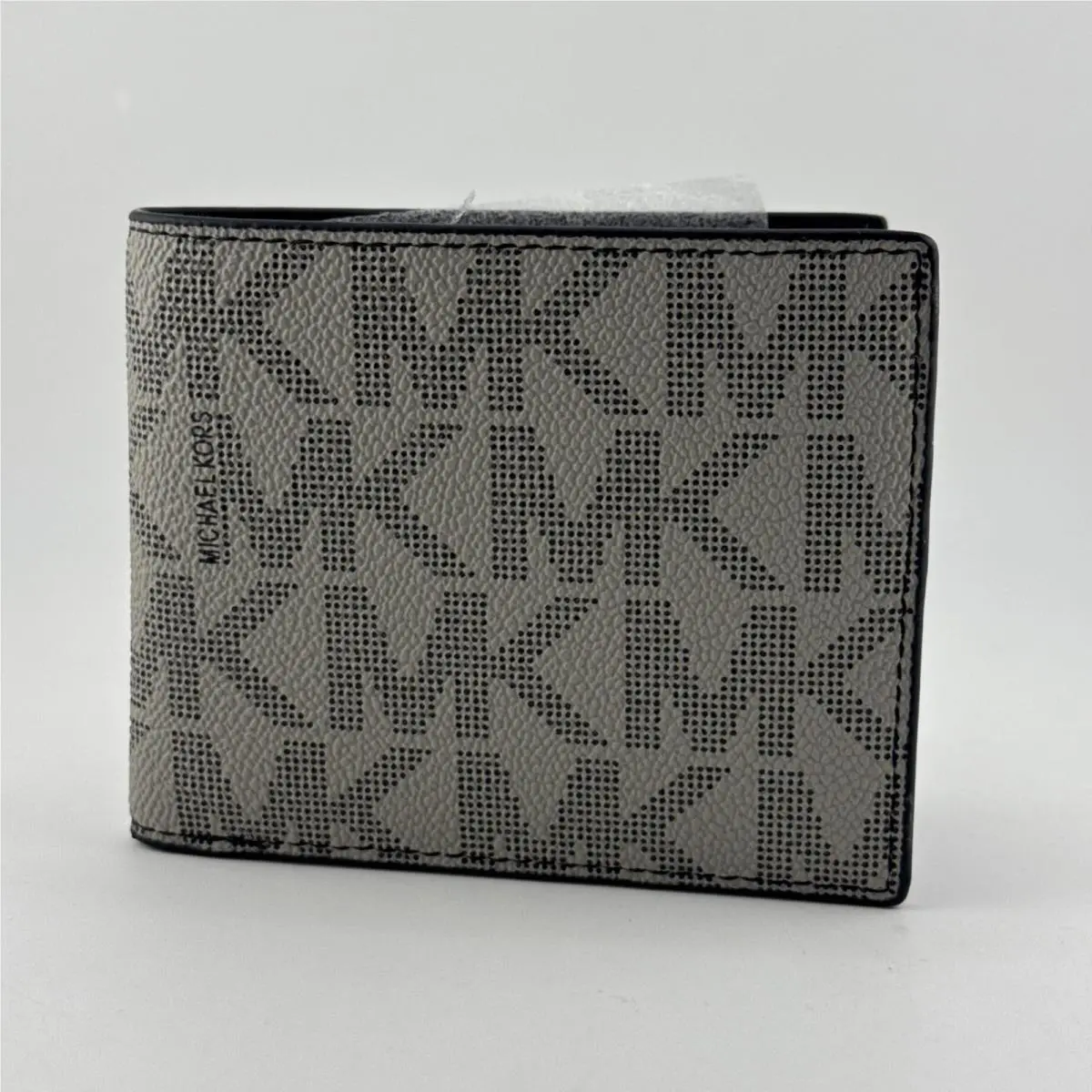 Michael Kors Cooper Men MK Logo Print Billfold Credit Card Wallet