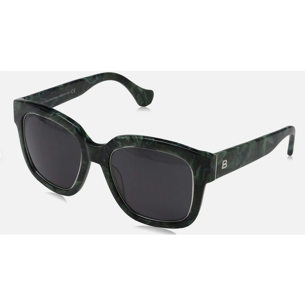 Sunglasses BA 50 Shy Grn / Smoke 52-21-140 BA50/S-81B by Balenciaga
