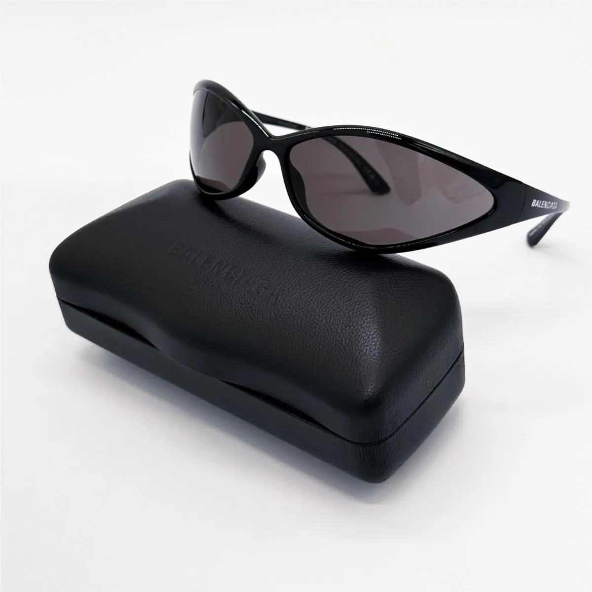 BB0285S 001 Sunglasses Black Unisex Eyewear  by Balenciaga